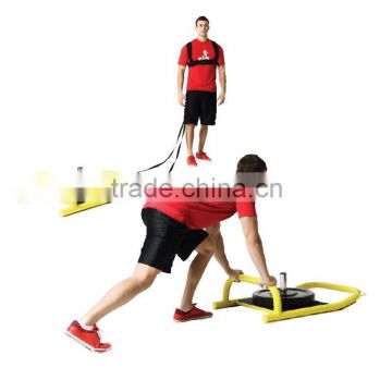 Crossfit gym sled/ yellow sled/push sled/gym sled