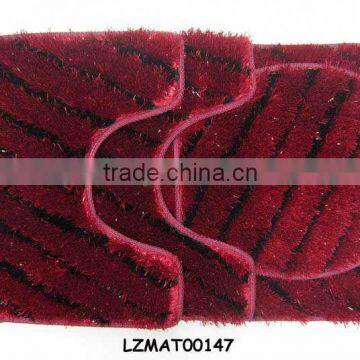 Shaggy bath mat set bath rug LZMAT00147