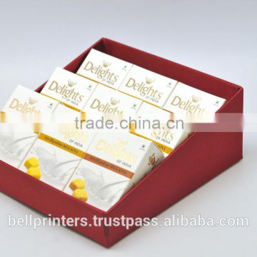Rigid Box display Stand Packaging Boxs