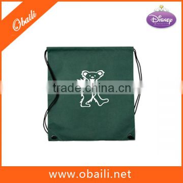 promotional foldaway drawstring backpack for kid