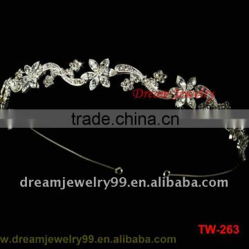 Jewelry Wholesale!!! 2016 NEW Fashion Wedding Hair Accessory Crystal Crown Type Hair Comb Bridal Hair Jewelry