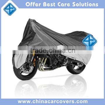 High quality silver coated waterproo indoor motorcycle cover