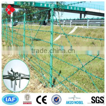 Barbed wire mesh fence/protect fence