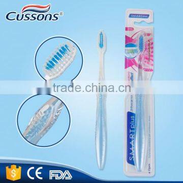 FDA 100% silicone nylon bristle import toothbrush