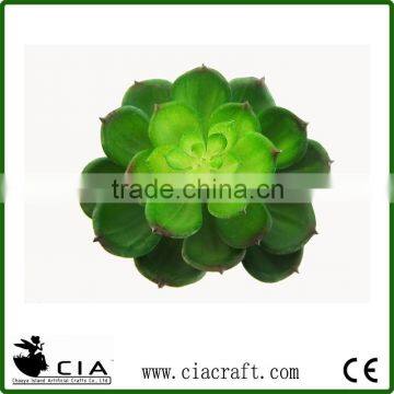 PVC PE Artificial Succulent Aeonium for Flower Arrangement