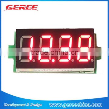 DC 0-33V Red 0.36" LED 4 Digit mini Digital Voltmeter Voltage Panel Meter