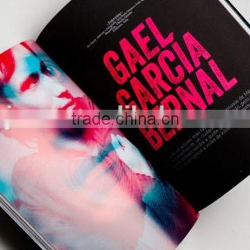 fashion magazine and enterainment magazine from china printer