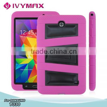 Wholesale shockproof silicon case for Samsung T330 tablet phone covers
