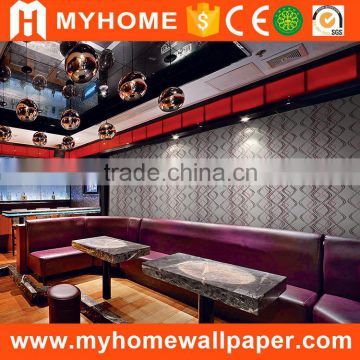 China manufacturing wall decoration wallpaper pvc