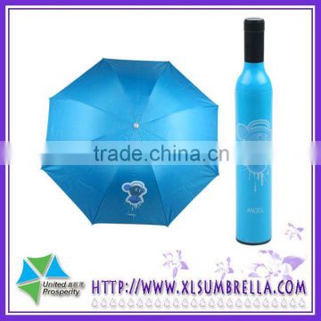 Funny bottle umbrella