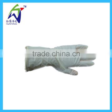 9 inches purification glossy latex gloves without chemical residue