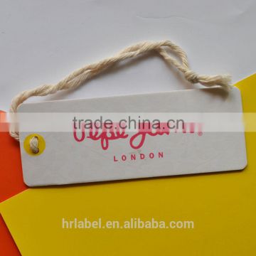 women's hangtags with cotton string