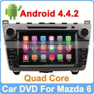 Ownice C200 Quad Core 1.6GHz Android 4.4.2 For mazda 6 in dash car dvd player HD 1024*600