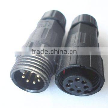 7 pins electrical waterproof connector