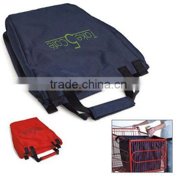 cheap 210D polyester shopping cart bag