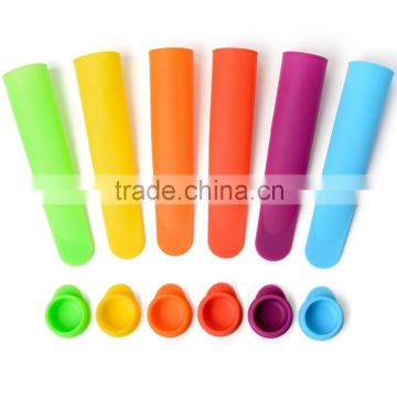 New Hot Silicone Popsicle Ice Cream Jelly Lolly Pop Maker Molds Free shipping & wholesale
