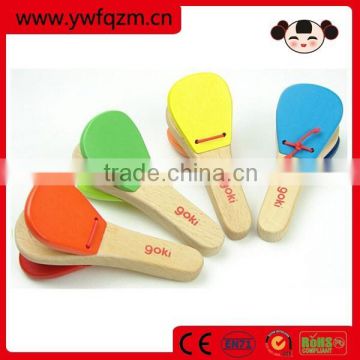 Wholesale high quality wooden castanets musical instrument