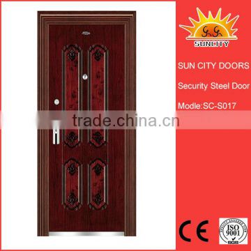 SC-S017 High quality entry steel door design