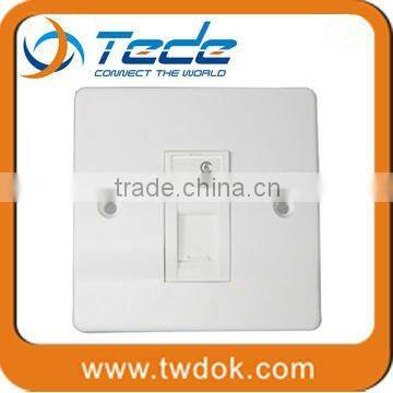 high quality with competitive price of rj45 socket wall face plate