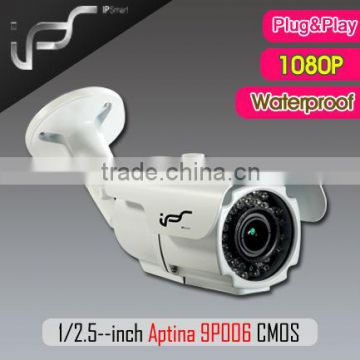 IPS Newest 1080P Waterproof Day&Night Security Low lux Varifocal 2.8-12mm lens IP Bullet Cameras IPS-HS1812L