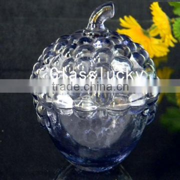 Hot sale unique glass candly jars wholesale