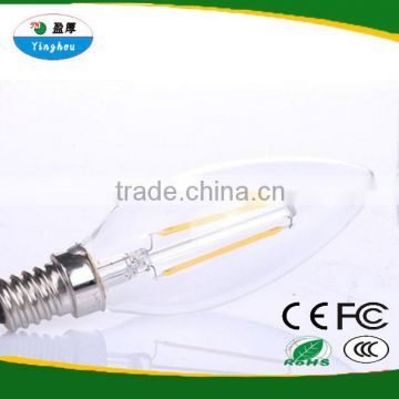 High Quality led light lamps glass housing similiar with the incandescent series for crystal lamp