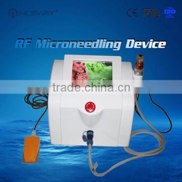 Nubway lowest price Fractional RF microneedle beauty machine for wrinkles removal