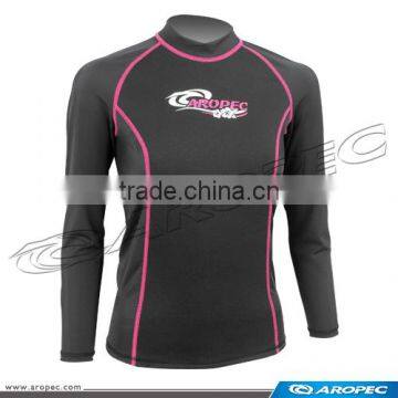 Magpie 1.5mm Neoprene/Lycra Long Sleeve Rash Guard, Lady