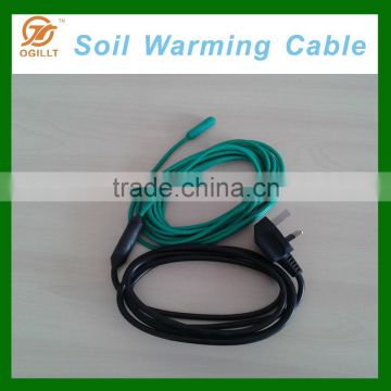 Vegetable electric heating cable