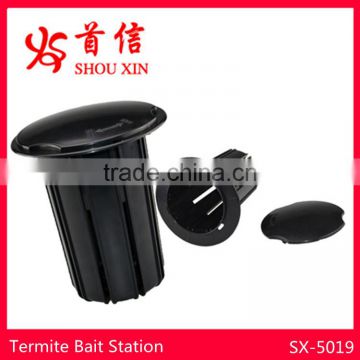 Black plastic termite resistant bait station SX-5019
