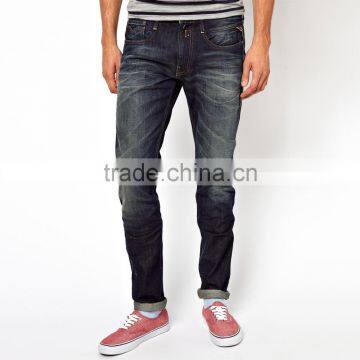 denim pocket with design jeans hombre slim casual wear for men