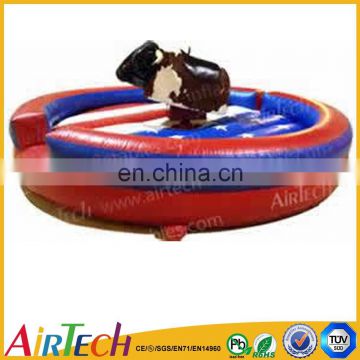 high quality cheap inflatable mechanical bull game for sale