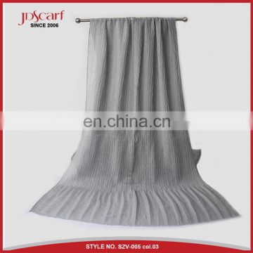 Wrinkled towel for female wholesale scarf hijab made in china