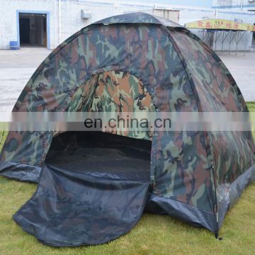 Military Pop Up Outdoor Camping Fiberglass Pole Hunting Tent