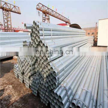 En10255 hot dipped galvanized water pipe