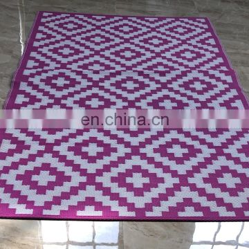 outdoor rugs recycled plastic woven plastic beach mat outdoor carpet lowes china supplier taizhou