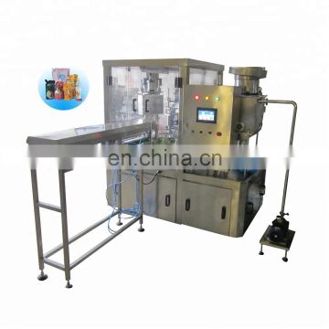 Fruit jam filling packaging machines/stand-up spout pouch/bag given packaging machine
