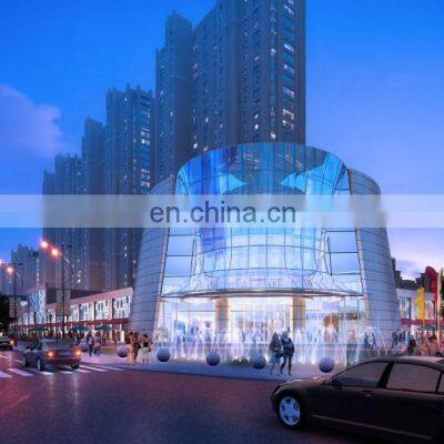 Architecture 3D Rendering Design For Commercial Building