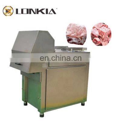 LONKIA Industrial Commercial Steel Power Electric Fish Cow Steak Frozen Meat Cutting Cutter Machine