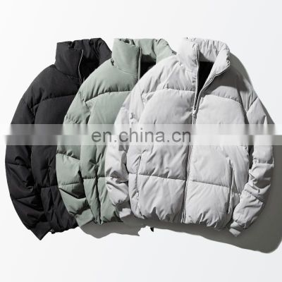 Wholesale custom Brand Fashion Style Men's Custom Puffer Jacket Wholesale Winter Jacket Plus size