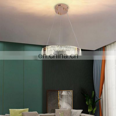 Modern Style Residential Decoration Living Room Dining Room Luxury LED Crystal Pendant Lamp