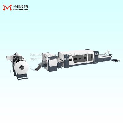 Metal straightening machine for sheet metal laser cutting machine