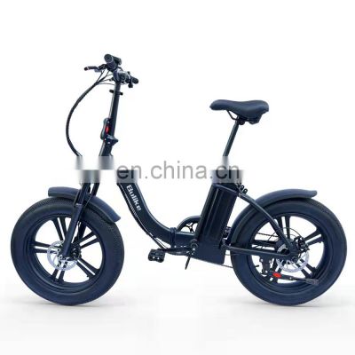 48v 500w Big power 20 inch folding fat tire electric bike/snow ebike