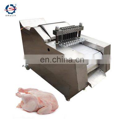 industrial butchery frozen meat slicer chicken cube small meat cutting machine