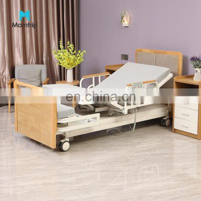 Home Care Adjustable Chair Rotating Bed Hospital Electric Nursing Rotational Disable Patient Care Bed