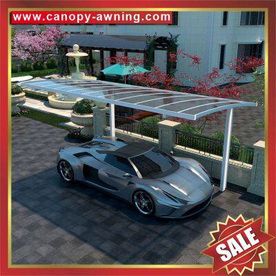 outdoor aluminum polycarbonate parking car canopy awning garage carport shelter for the backyard