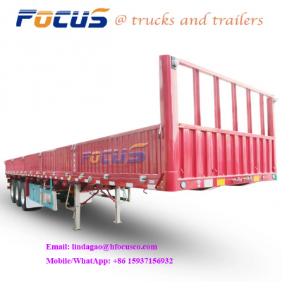 371HP Heavy Truck 120cbm 100Tons Cascade 10 Wheels Tandem Series Connection Cargo Truck with Fence Full Trailer
