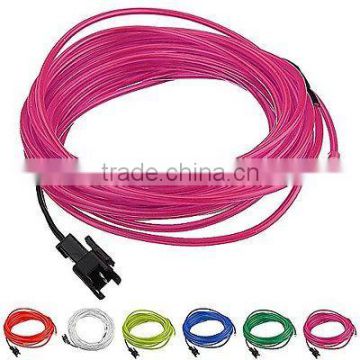 3.2mm EL Lighting Wire in Purple for Stage Decoration