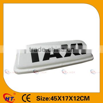 Customized PP plastic material small taxi sign