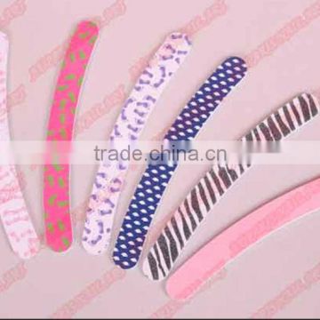 13.8*2*0.4cm Any pattern 50pcs Professional decorative design Mini Nail Files